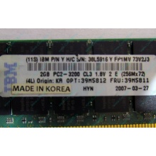 IBM 39M5811 39M5812 2Gb (2048Mb) DDR2 ECC Reg memory (Владимир)
