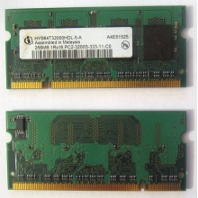 Модуль памяти для ноутбуков 256MB DDR2 SODIMM PC3200 (Владимир)